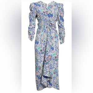 NWOT Isabel Marant Albi dress dot print 40fr